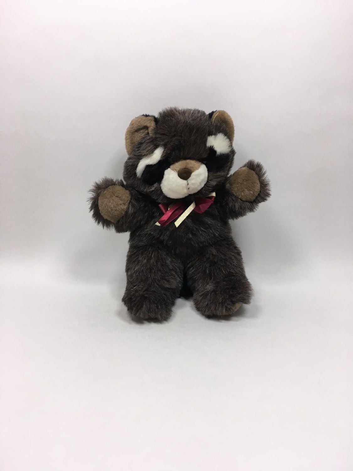 Waschbär Cuddle Wit stehend 35cm selten