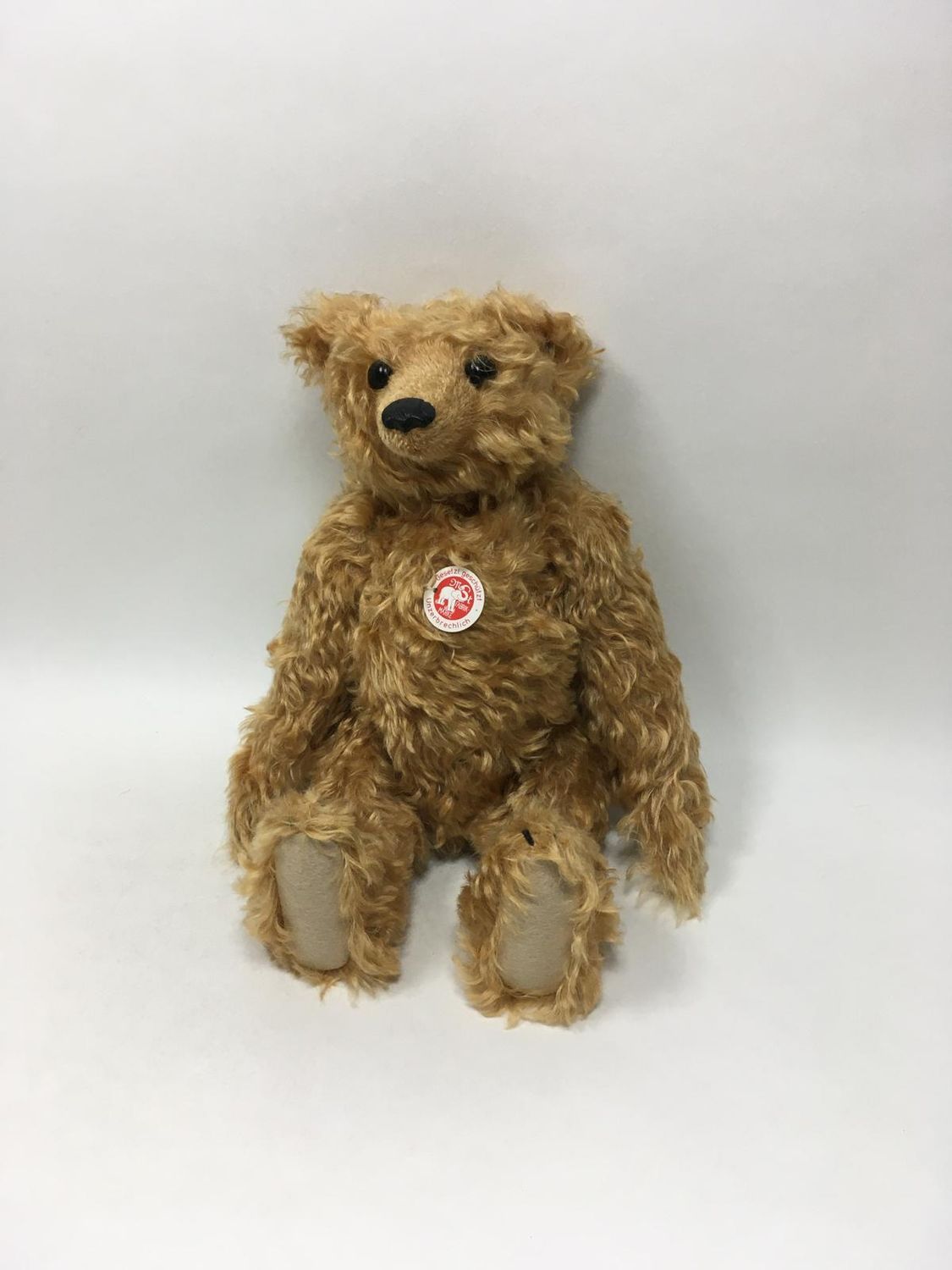 Steiff Teddy 404115 Replica Teddybär 28 PB 1904 limitiert Nr. 1509 von 7000 Mohair mit Brustschild stehend 38cm Mega Sammlerstück