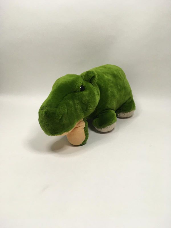 Nilpferd Knuffel stehend 48cm selten