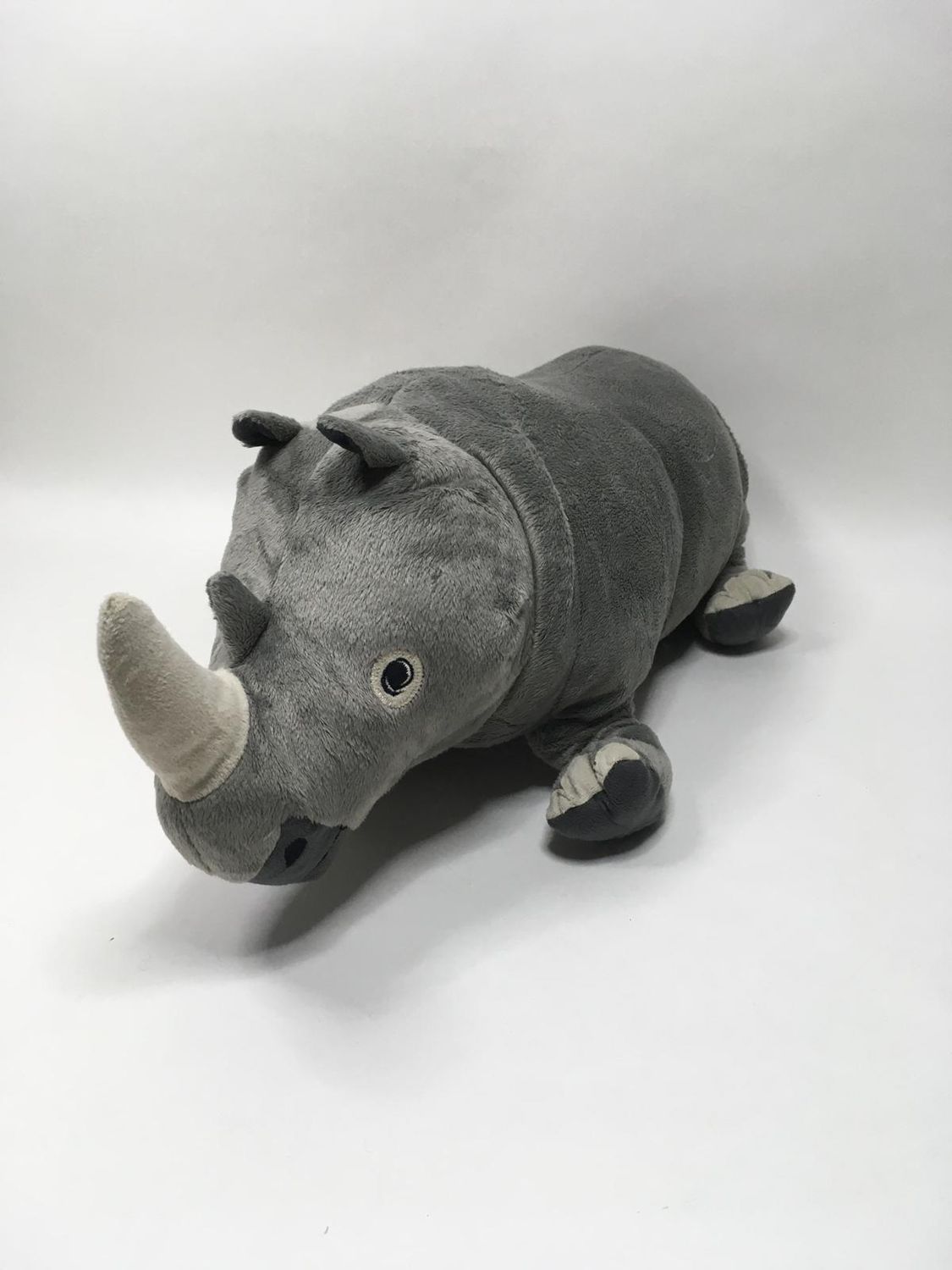 Nashorn Knuffel stehend 48cm Sammlerstück
