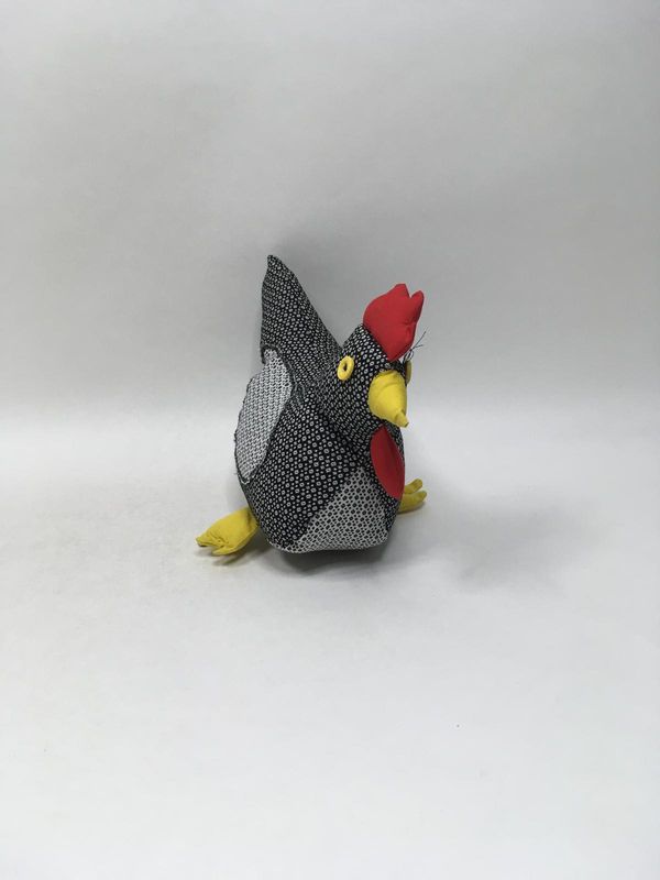 Huhn Knuffel liegend 25cm selten