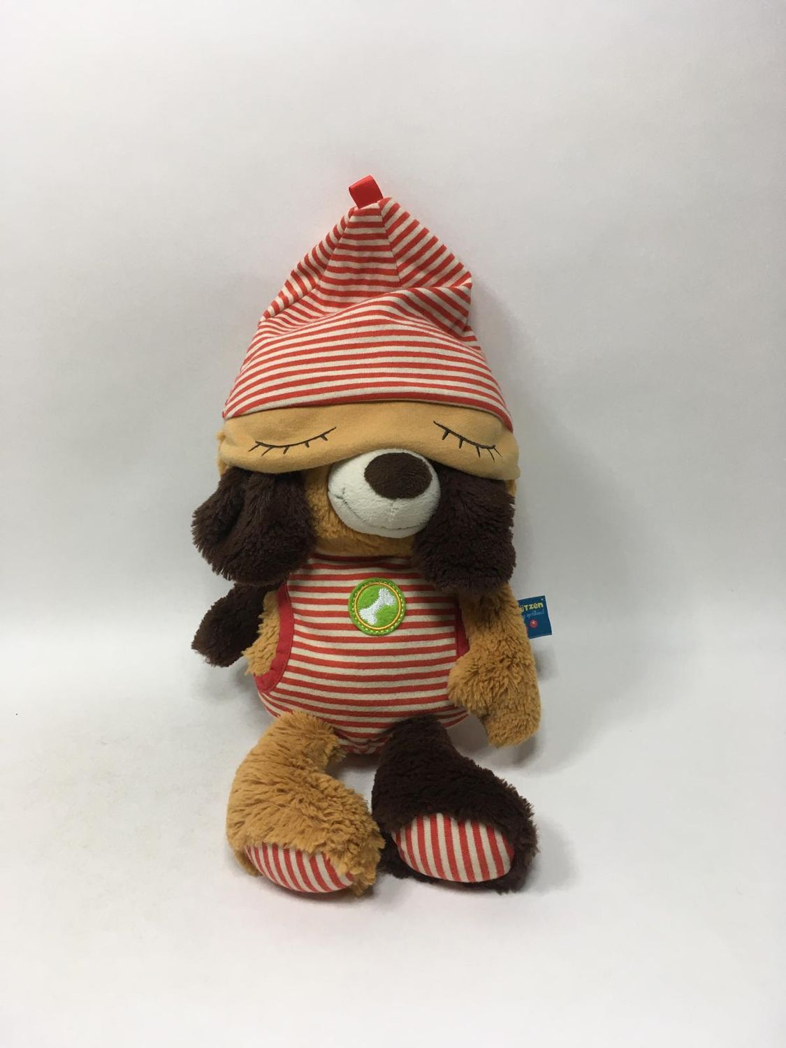 Nici Schlafmütze Hund stehend 38cm selten