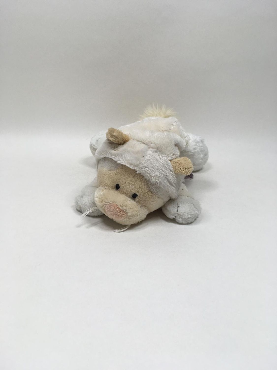 Nici Schneekatze liegend 35cm selten