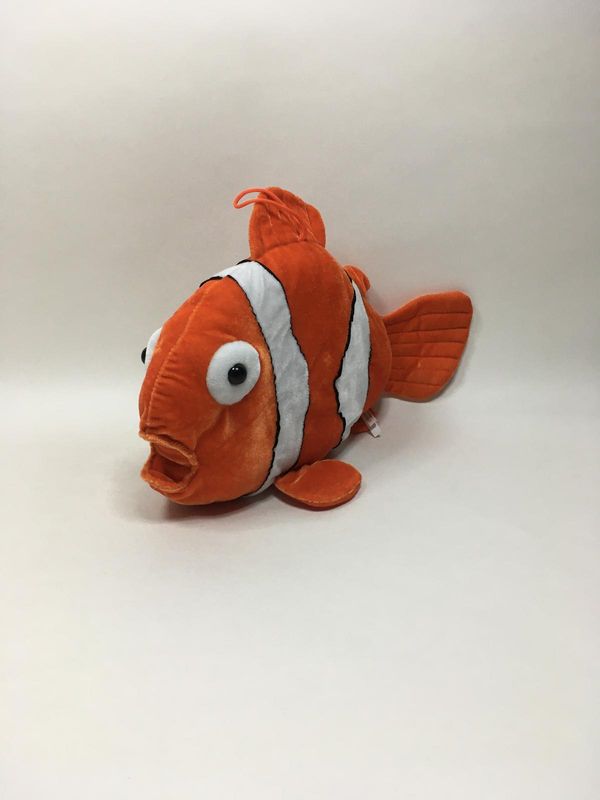 Fisch Clownfisch Paul Hamburg liegend 35cm Neuwertig mit Etikett