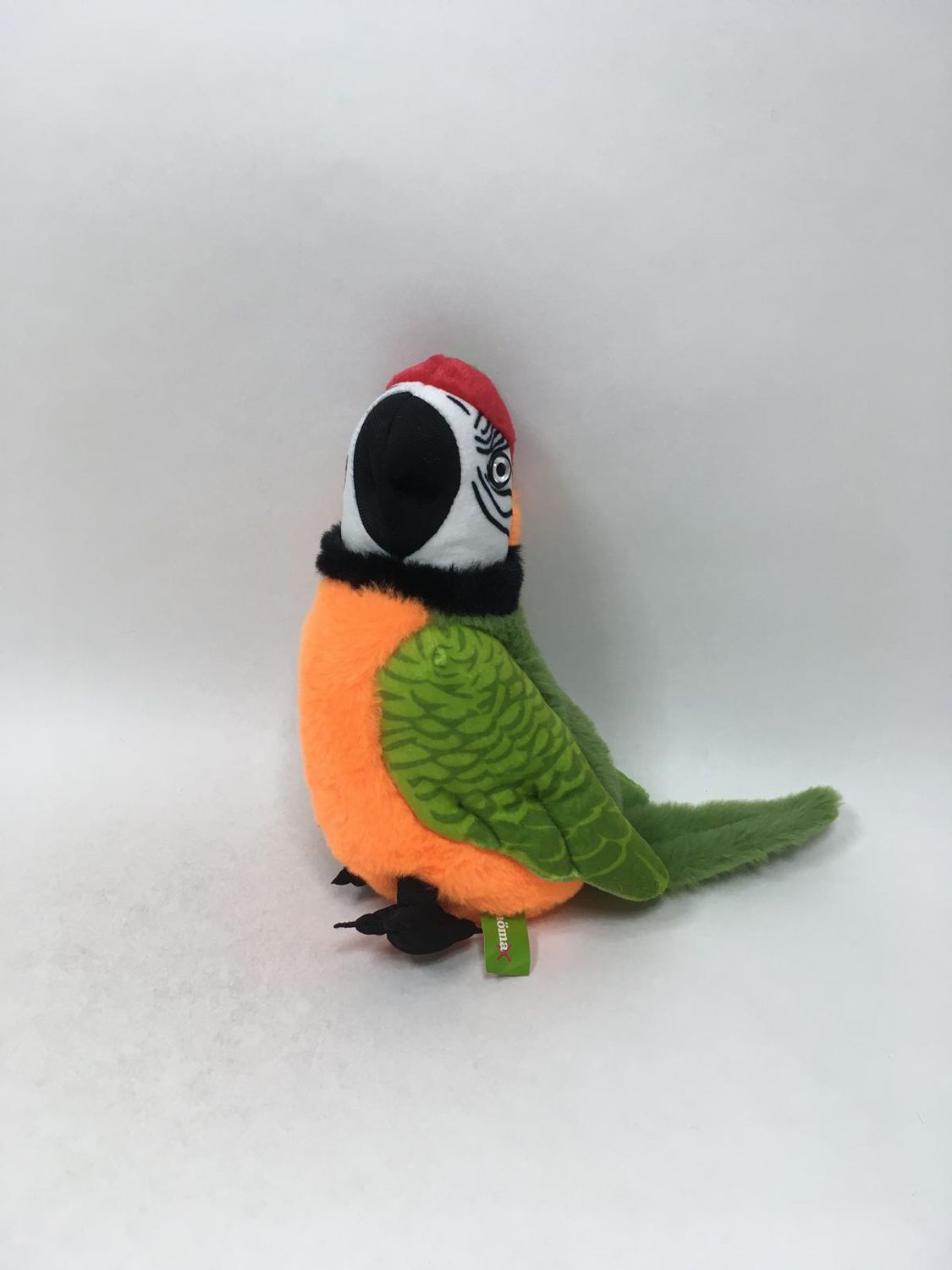 Papagei Mömax stehend 25cm sehr selten