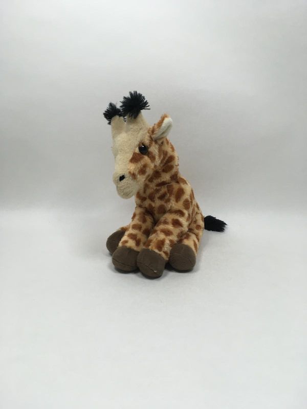 Giraffe Wild Republic sitzend 35 cm sehr selten
