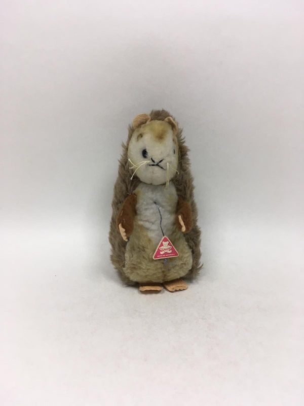 Hamster Clemens stehend 18 cm Vintage