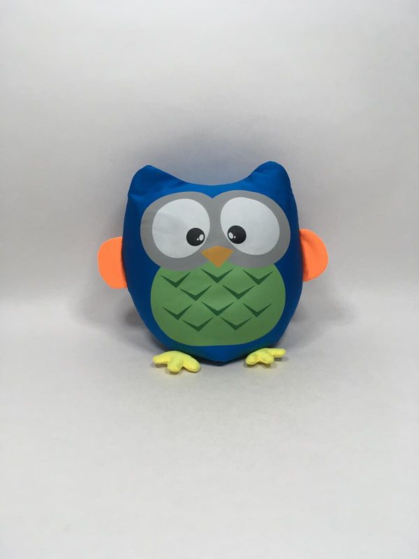 Eule Knuffel stehend 33 cm Sammlerstück