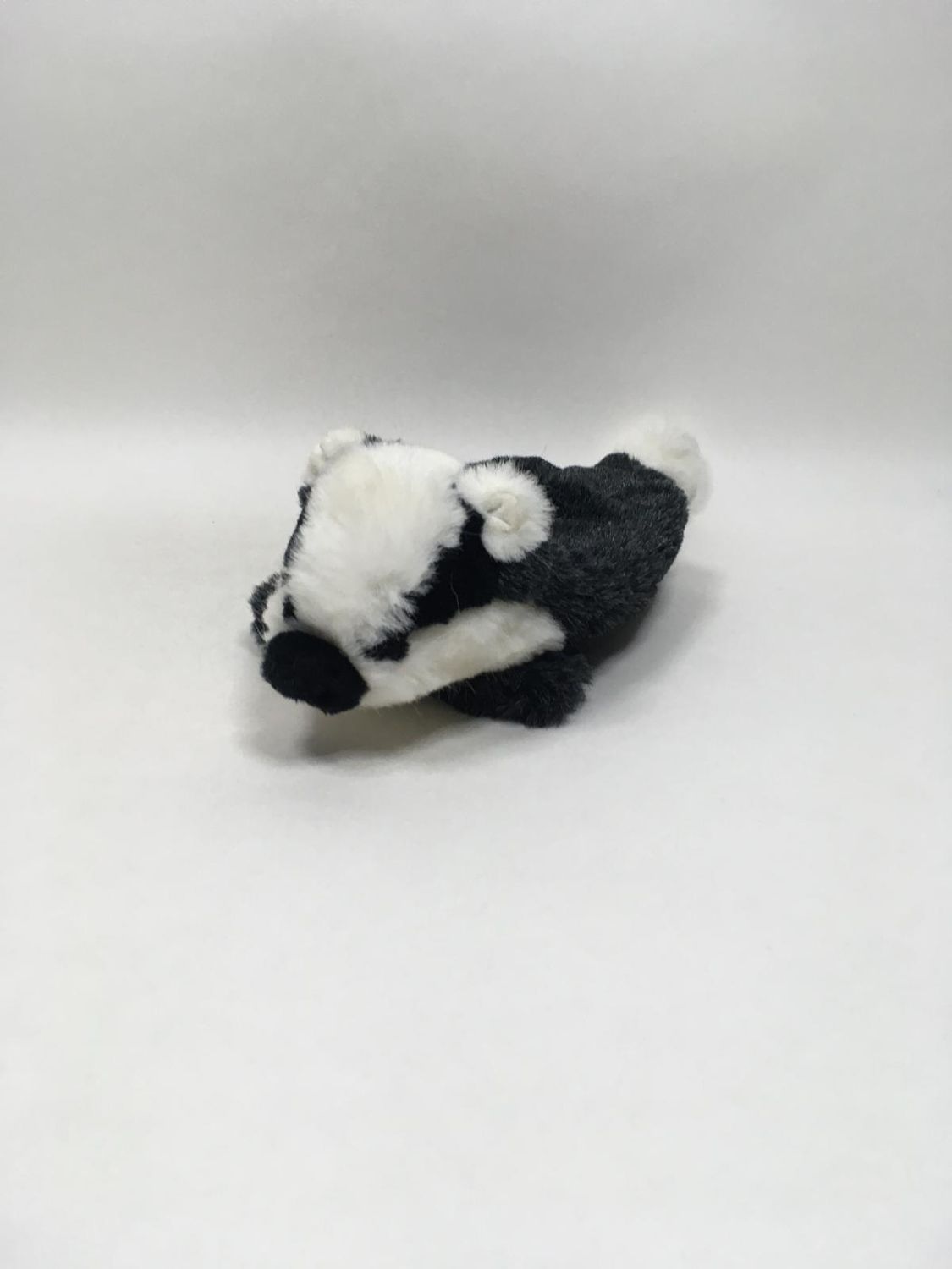 Dachs Handpuppe Fluppets liegend 35 cm selten