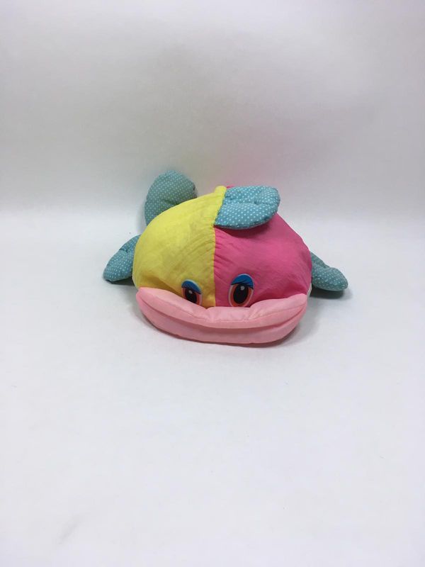 Fisch Knuffel liegend 43 cm selten