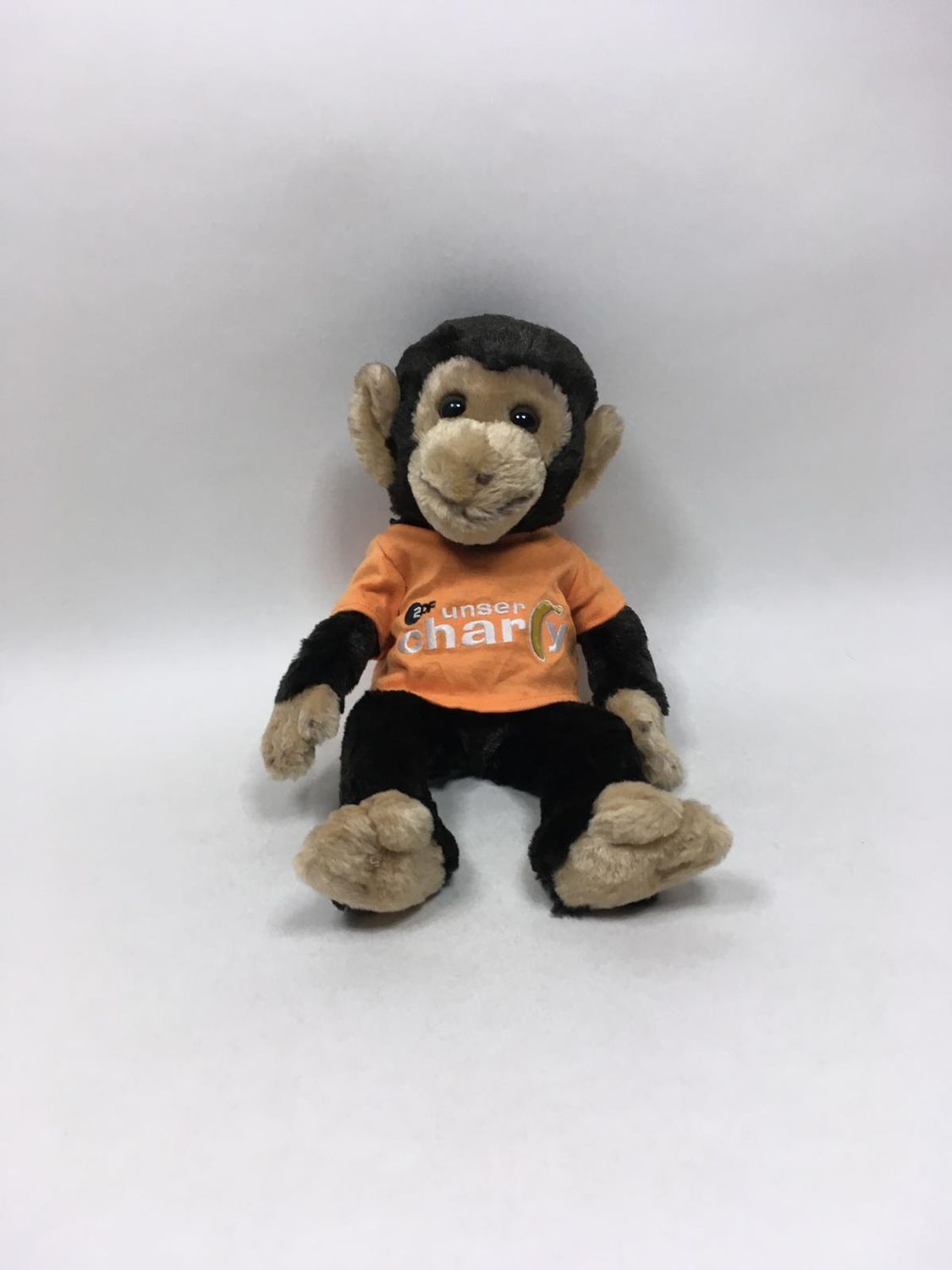 Affe Unser Charly Schmidt Spiele stehend 30 cm Mega Rarität