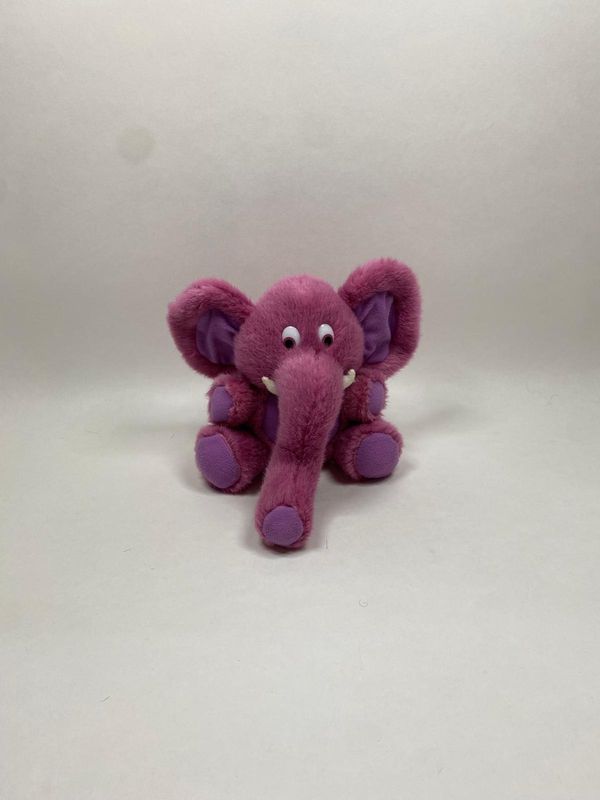 Elefant Plüco sitzend 22 cm selten