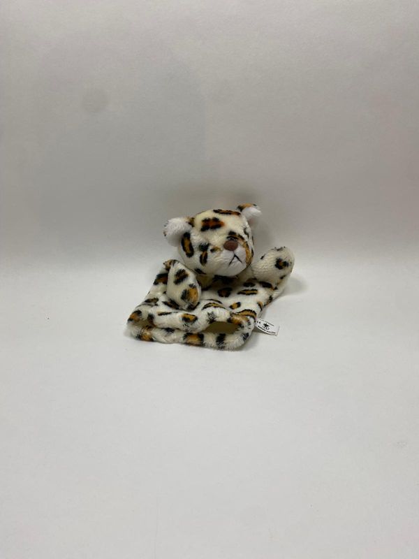 Leopard Handpuppe Plush Pups stehend 25 cm selten