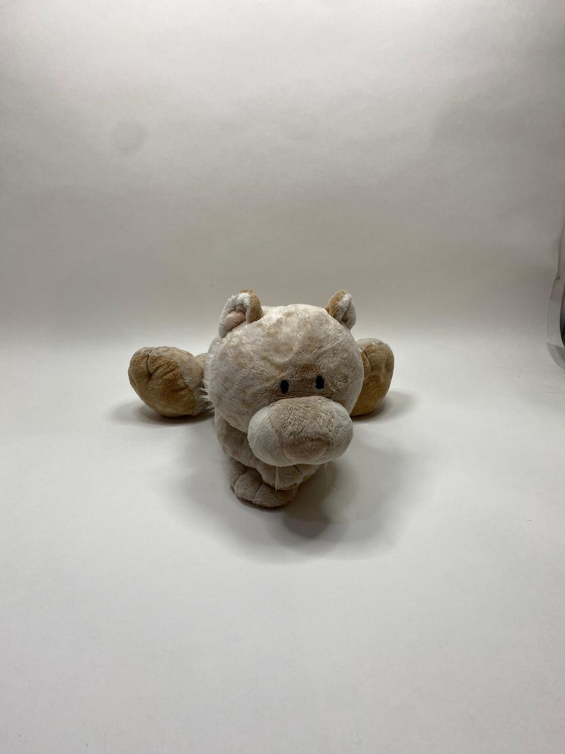 Nici Schneeleopard liegend 50 cm Sammlerstück