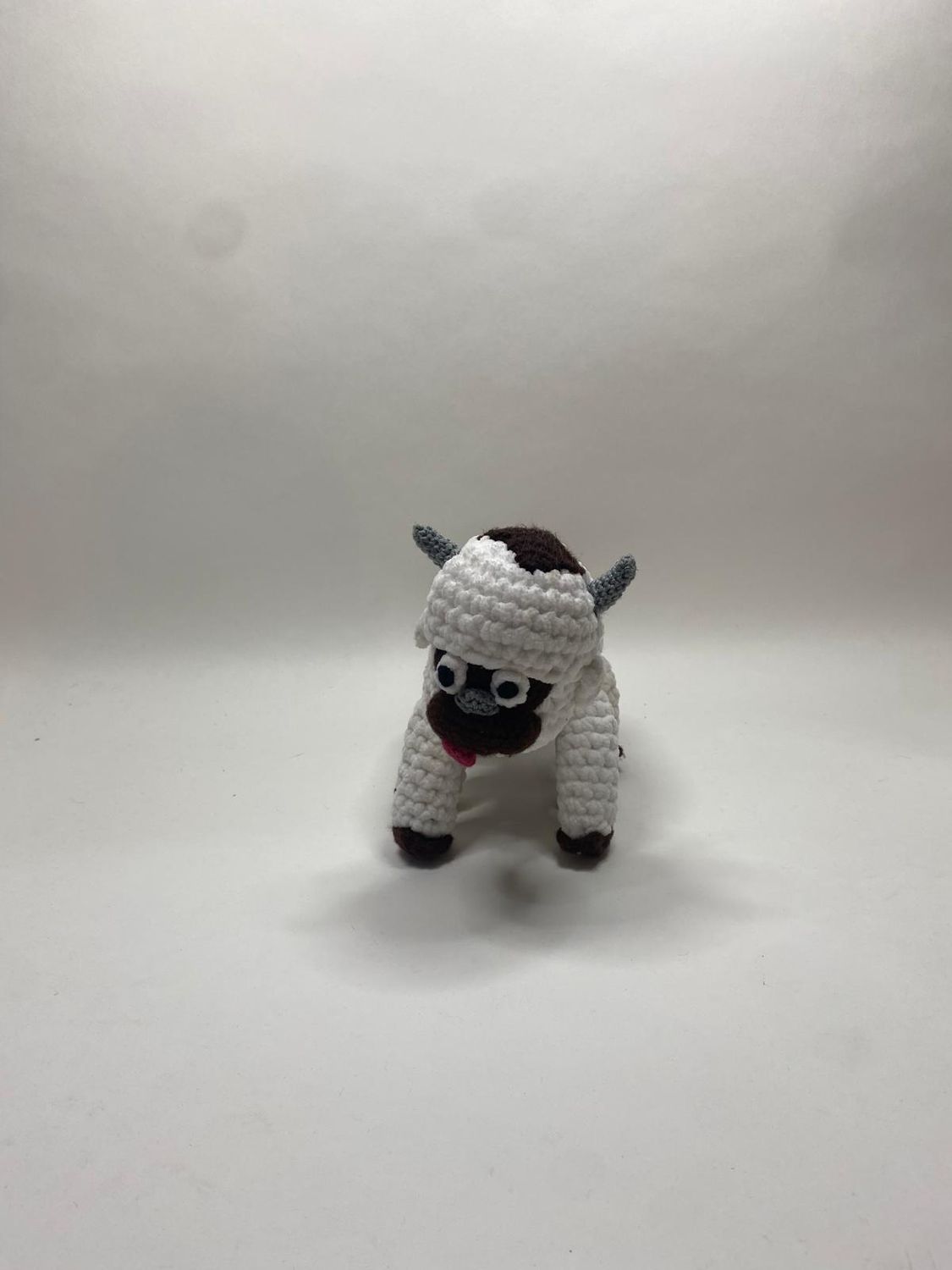 Aang Herr Der Elemente Appa Handarbeit Knuffel stehend 40 cm selten