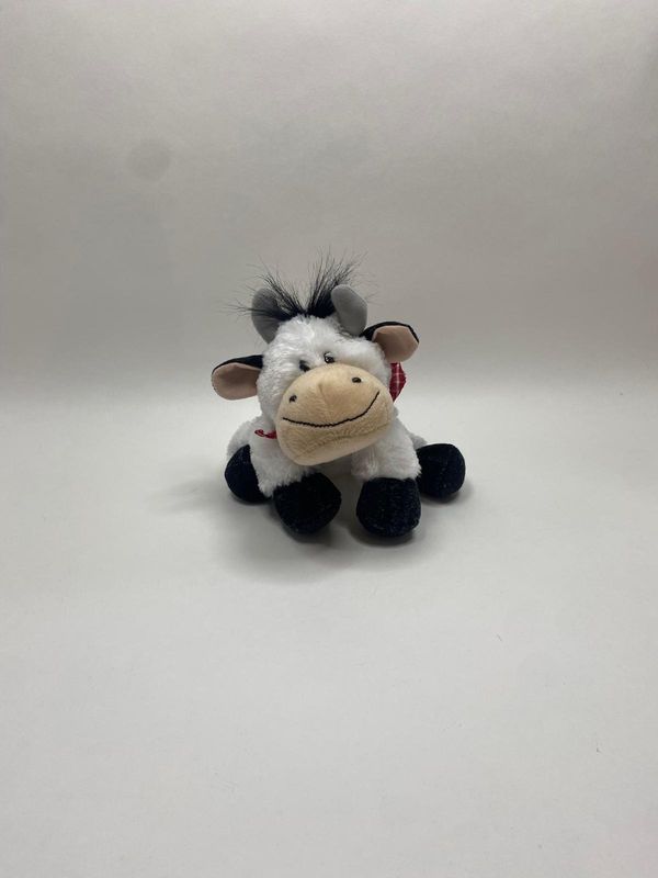 Kuh Handpuppe X-Toys sitzend 25 cm selten