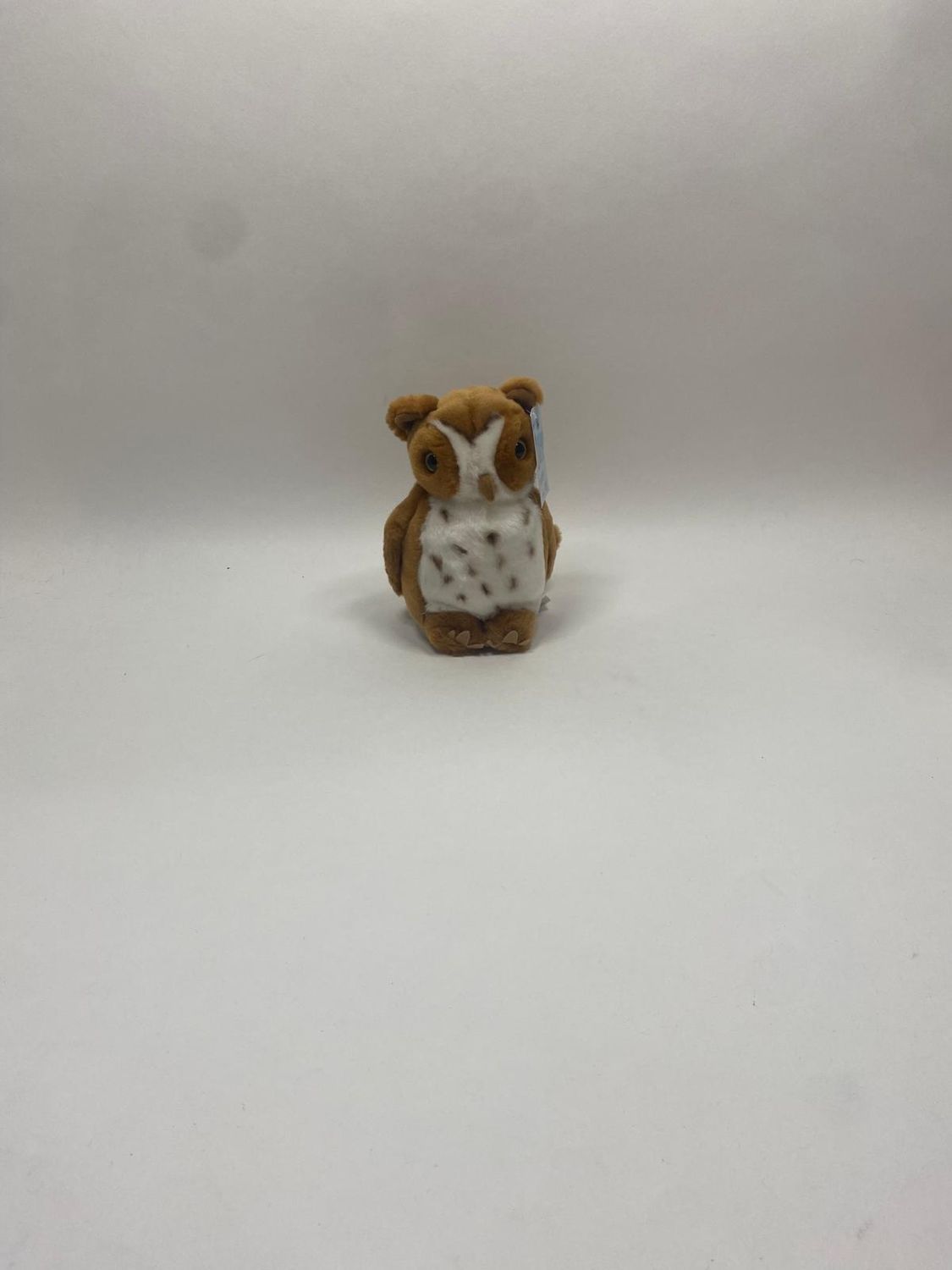 Eule Myrtel und Bo sitzend 18 cm Neuwertig mit Etikett