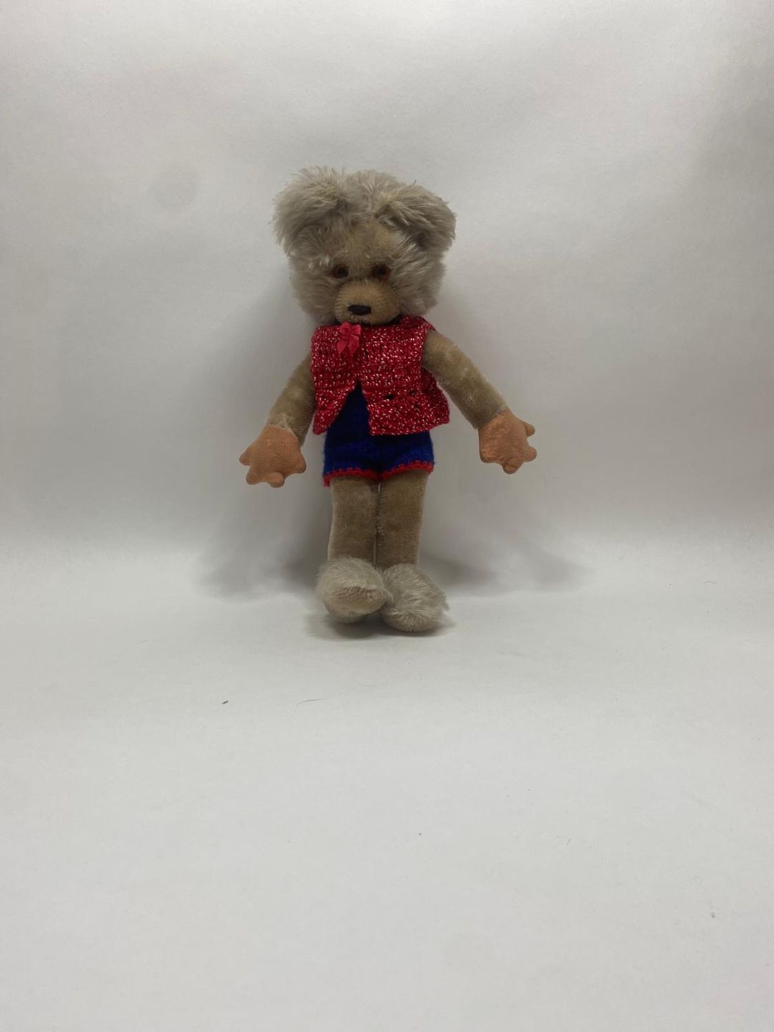 Teddy DDR Teddy Knuffel stehend 37 cm Sammlerstück