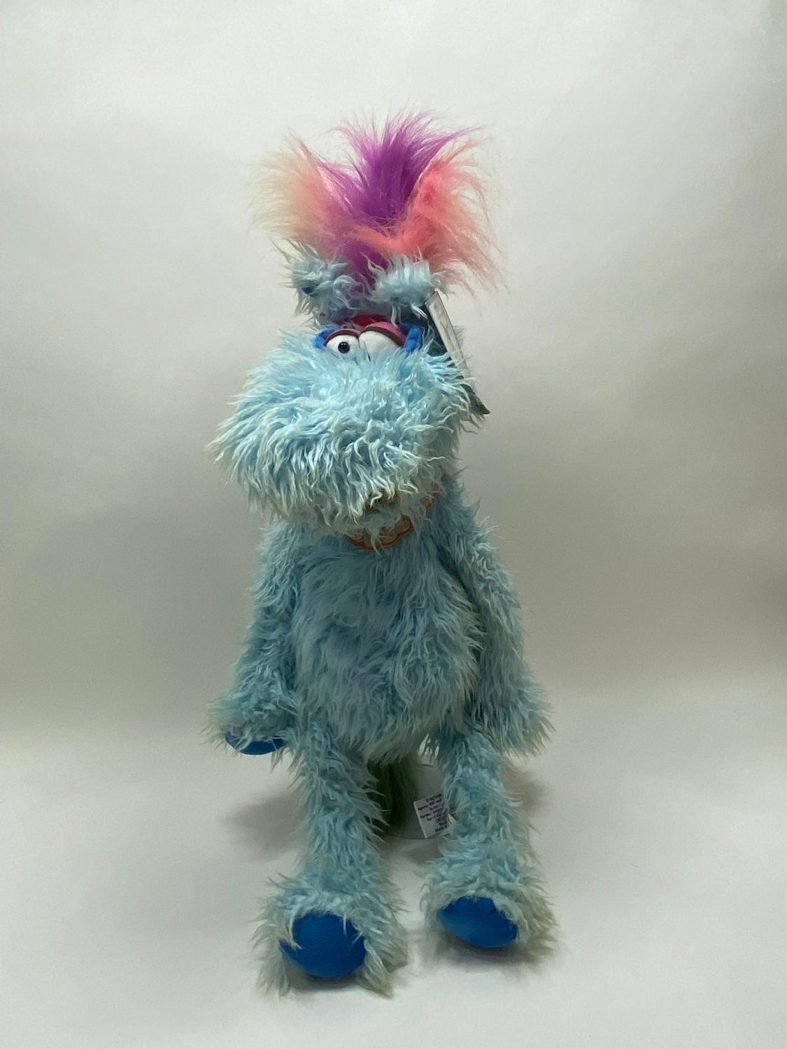 Pferd Handpuppe Horst Pferdinand Living Puppets stehend 70 cm Neuwertig mit Etikett