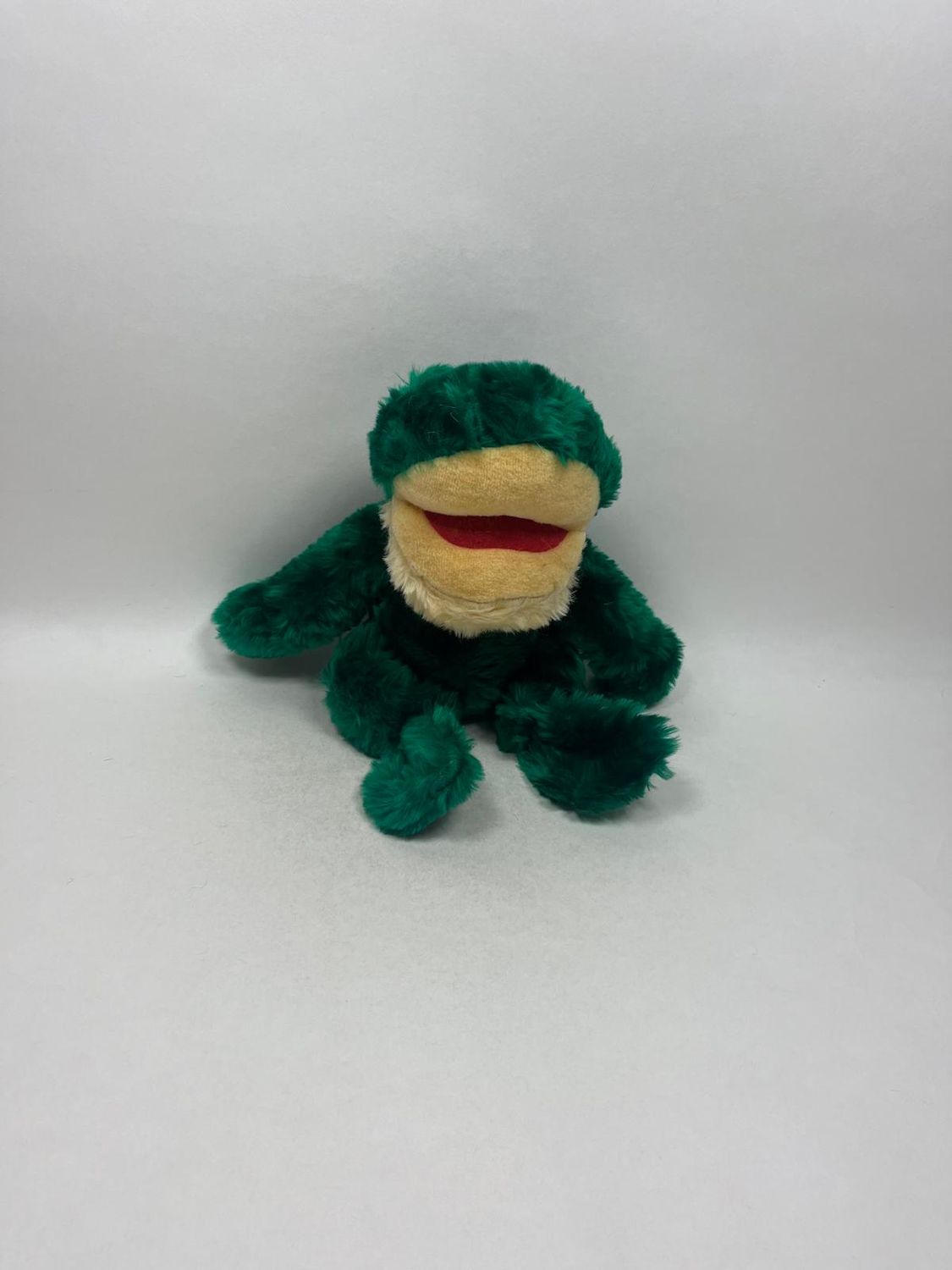 Frosch Knuffel stehend 45 cm selten