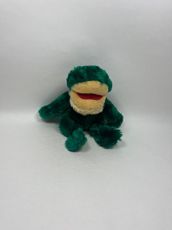 Frosch Knuffel stehend 45 cm selten