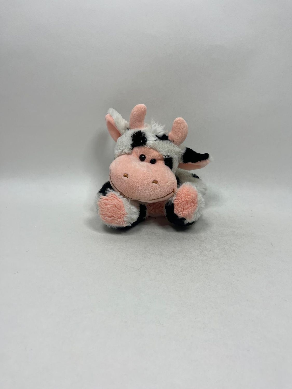 Kuh Handpuppe Kehl sitzend 27 cm selten