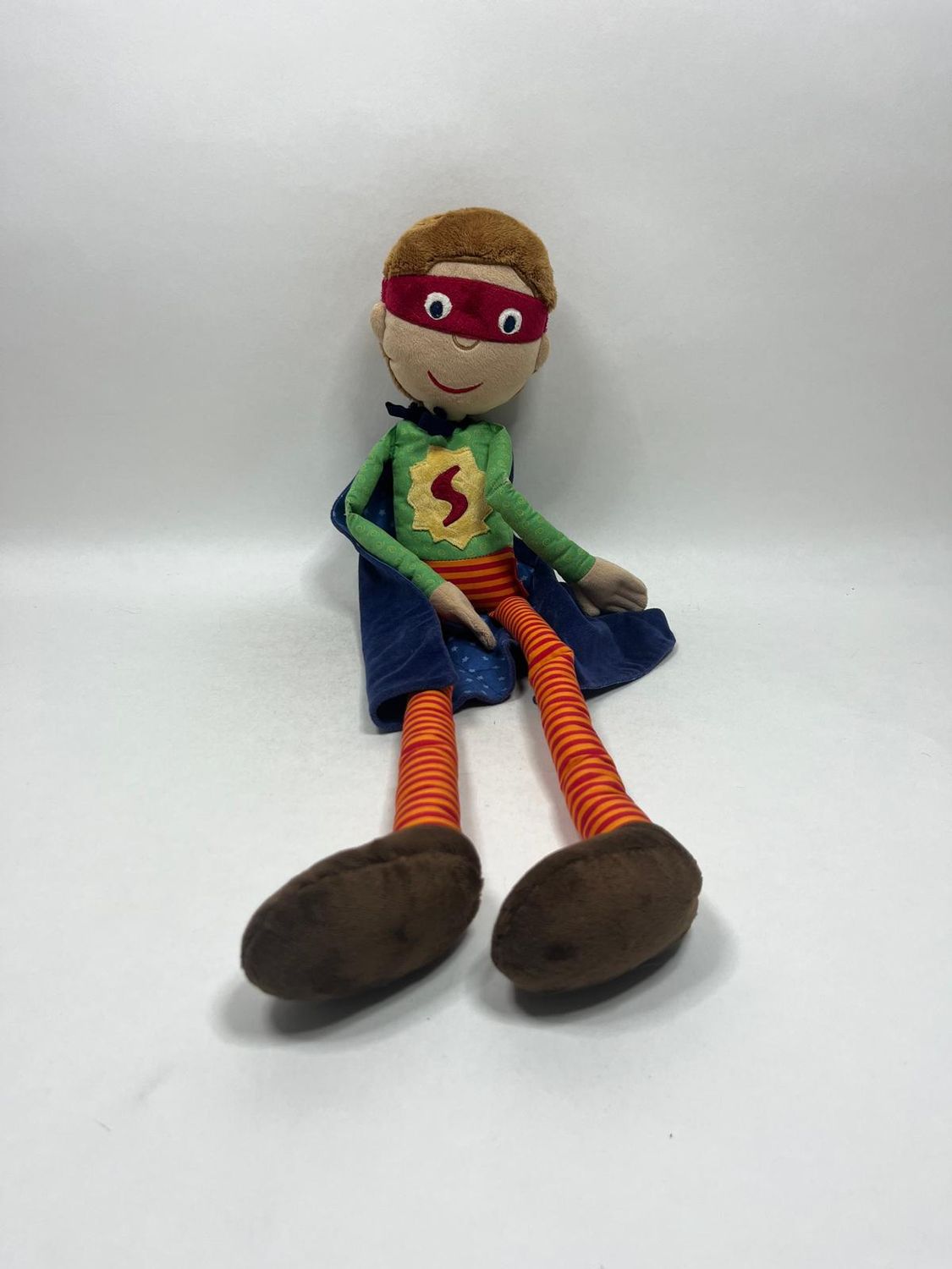 Puppe Superheld Himpel und Pimpel Sigikid stehend 68 cm Sammlerstück