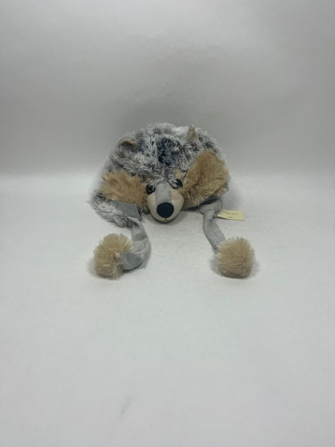 Wolf Mütze Inware stehend 15 cm Neuwertig mit Etikett