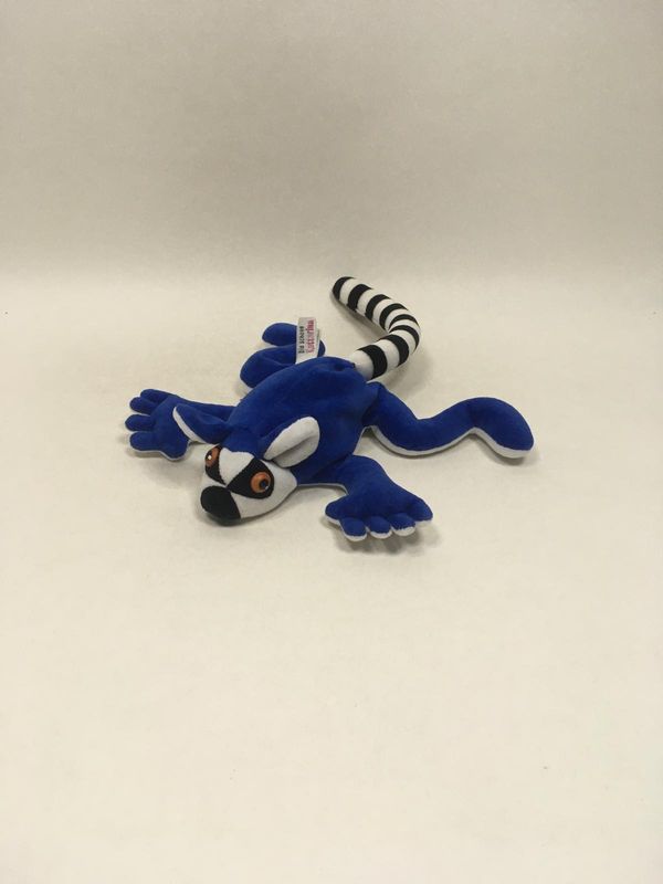 Perlsacktier Die scheue Kattarina liegend 35 cm Kult Mega selten