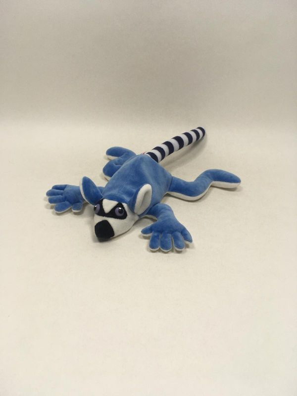 Perlsacktier Die scheue Kattarina liegend 35 cm Kult