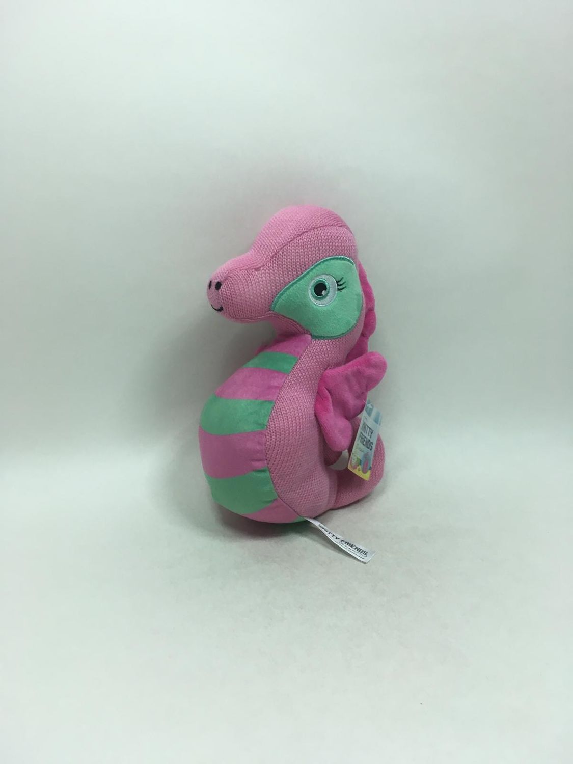 Seepferdchen Knitty Friends stehend 25 cm Neuwertig mit Etikett