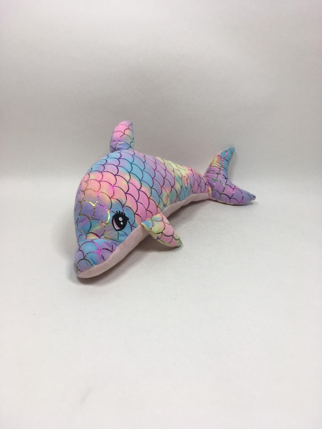 Delfin Knuffel liegend 48 cm Sammlerstück