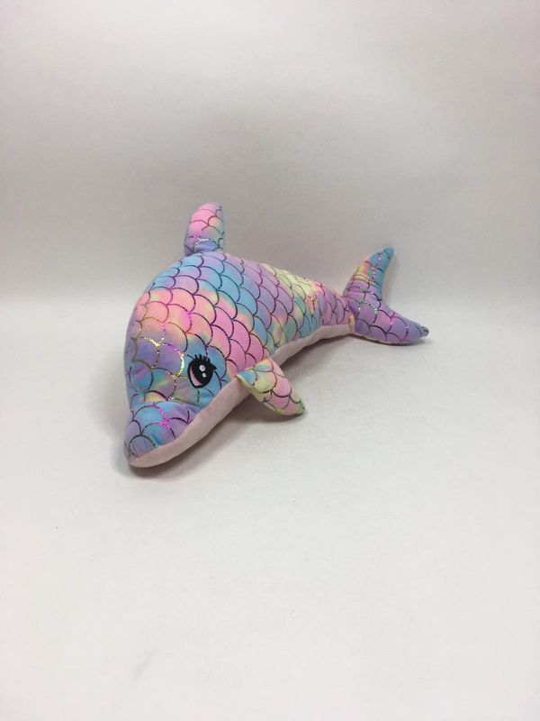 Delfin Knuffel liegend 48 cm Sammlerstück