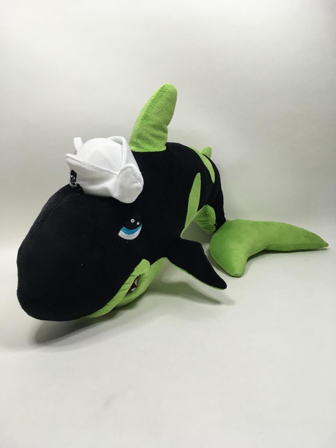 XXL Hai Knuffel liegend 80 cm 0,53 kg sehr selten