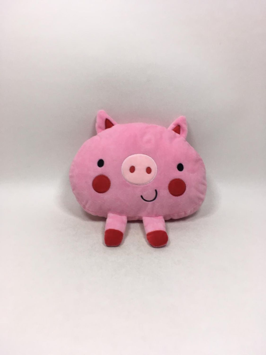 Deko Kissen Schwein Knuffel stehend 28*28 cm selten