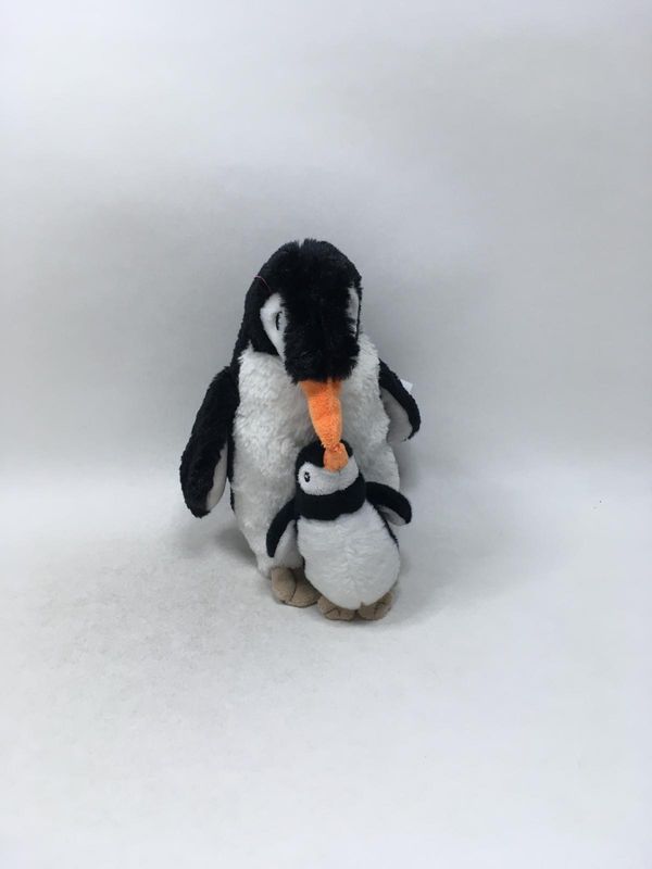 Pinguin mit Baby Althans Club stehend 25 cm selten