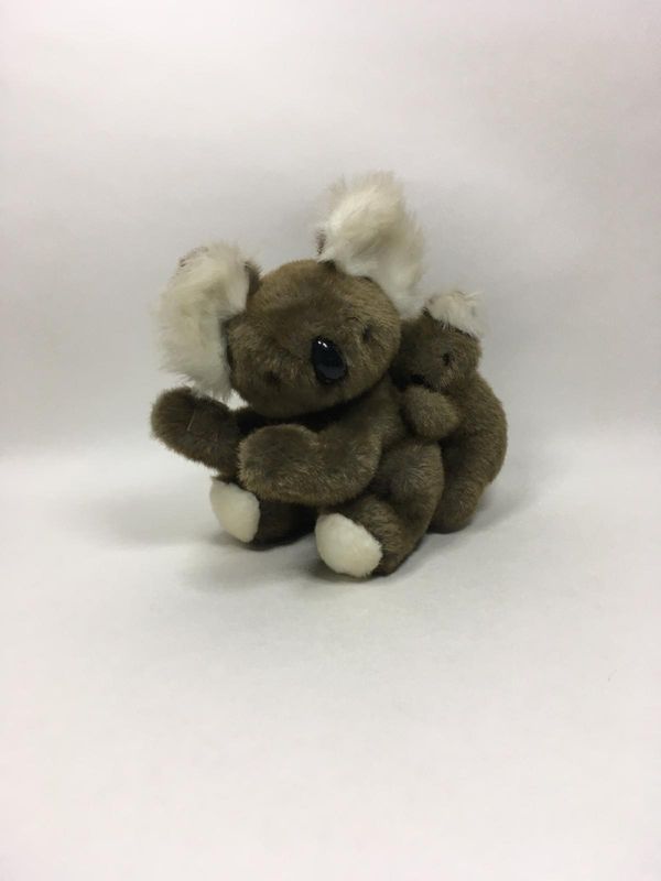 Koala mit Baby Tchibo sitzend 25 cm selten