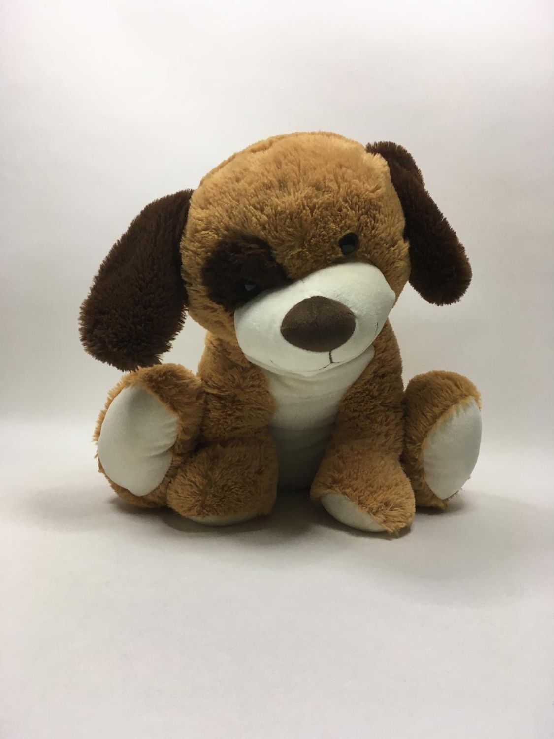 Hund Ernstings Family sitzend 43 cm selten