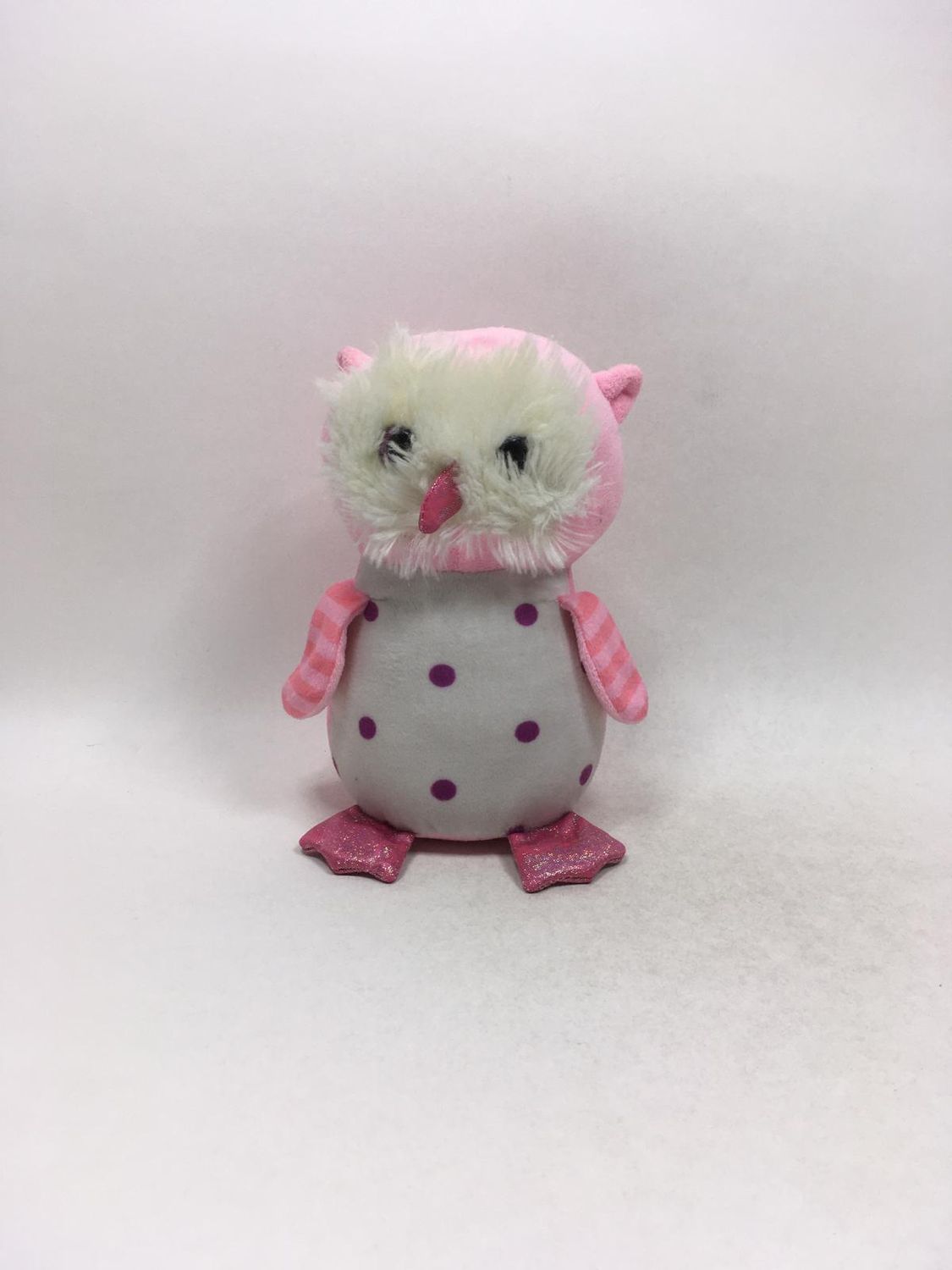 Eule Knuffel stehend 23 cm selten