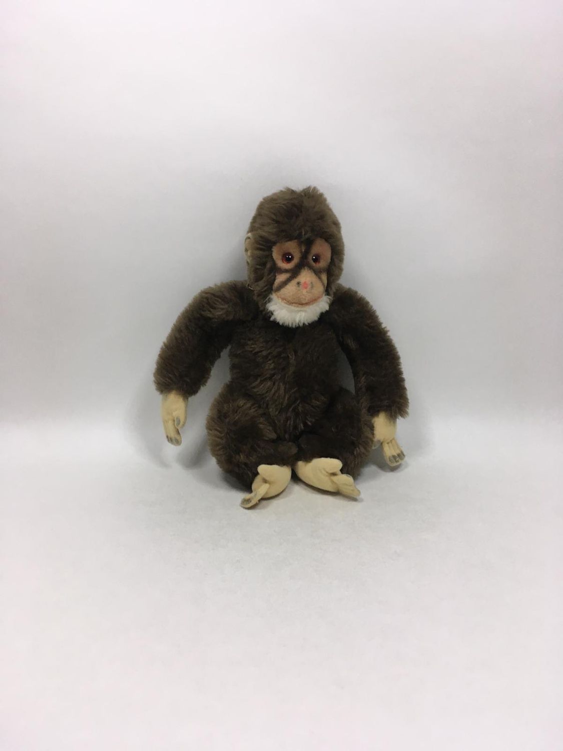 Affe vermutlich Steiff Jocko Knuffel stehend 33 cm Sammlerstück