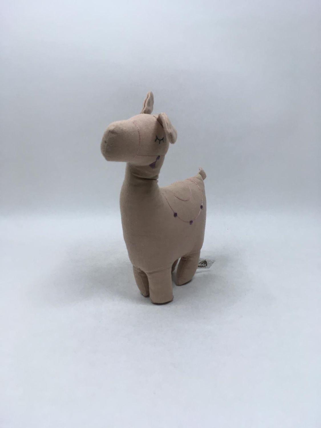 Lama Fehn stehend 23 cm Sammlerstück