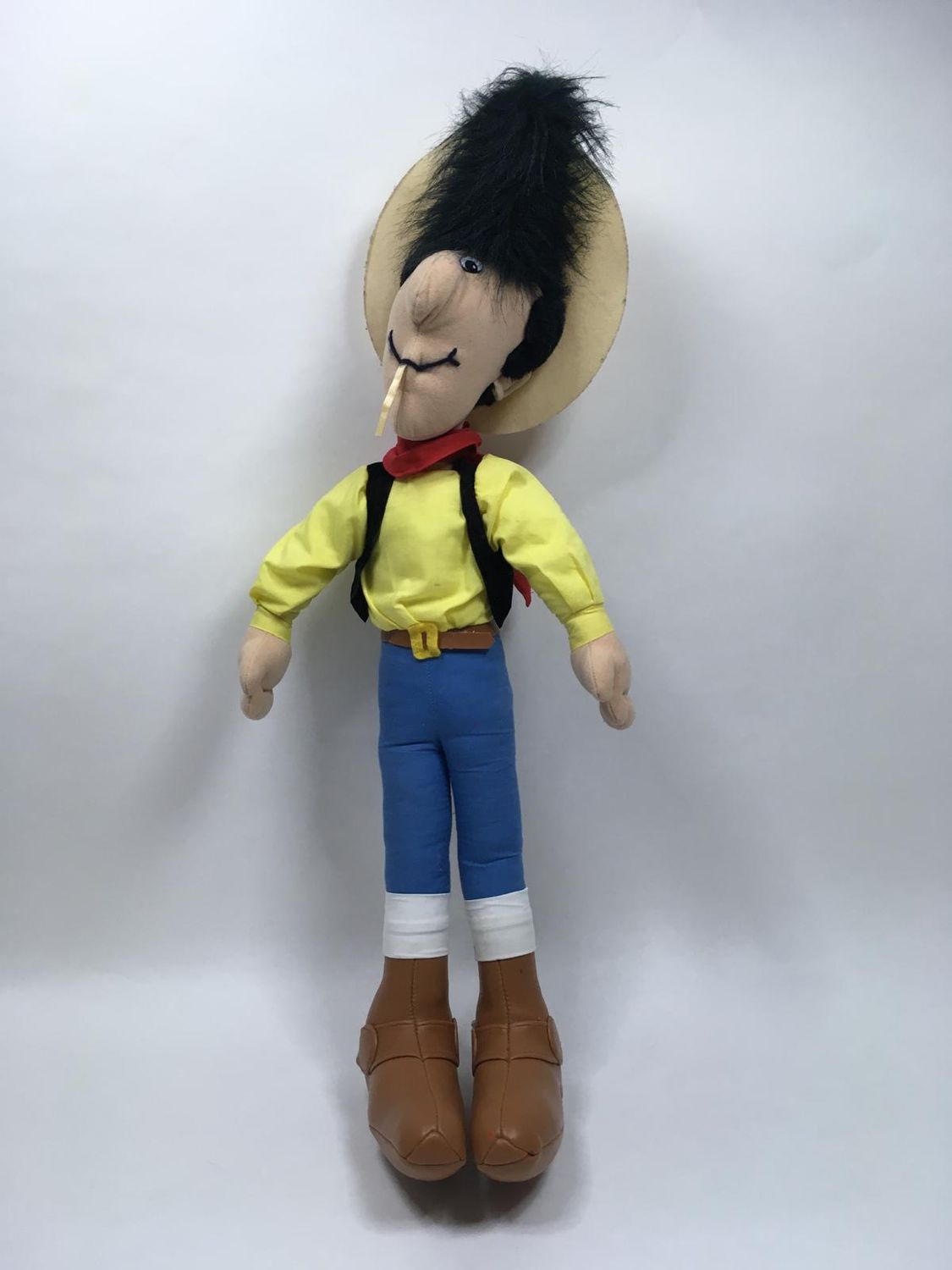 Lucky Luke Michael Mühleck stehend 65 cm Mega Rarität Sammlerstück