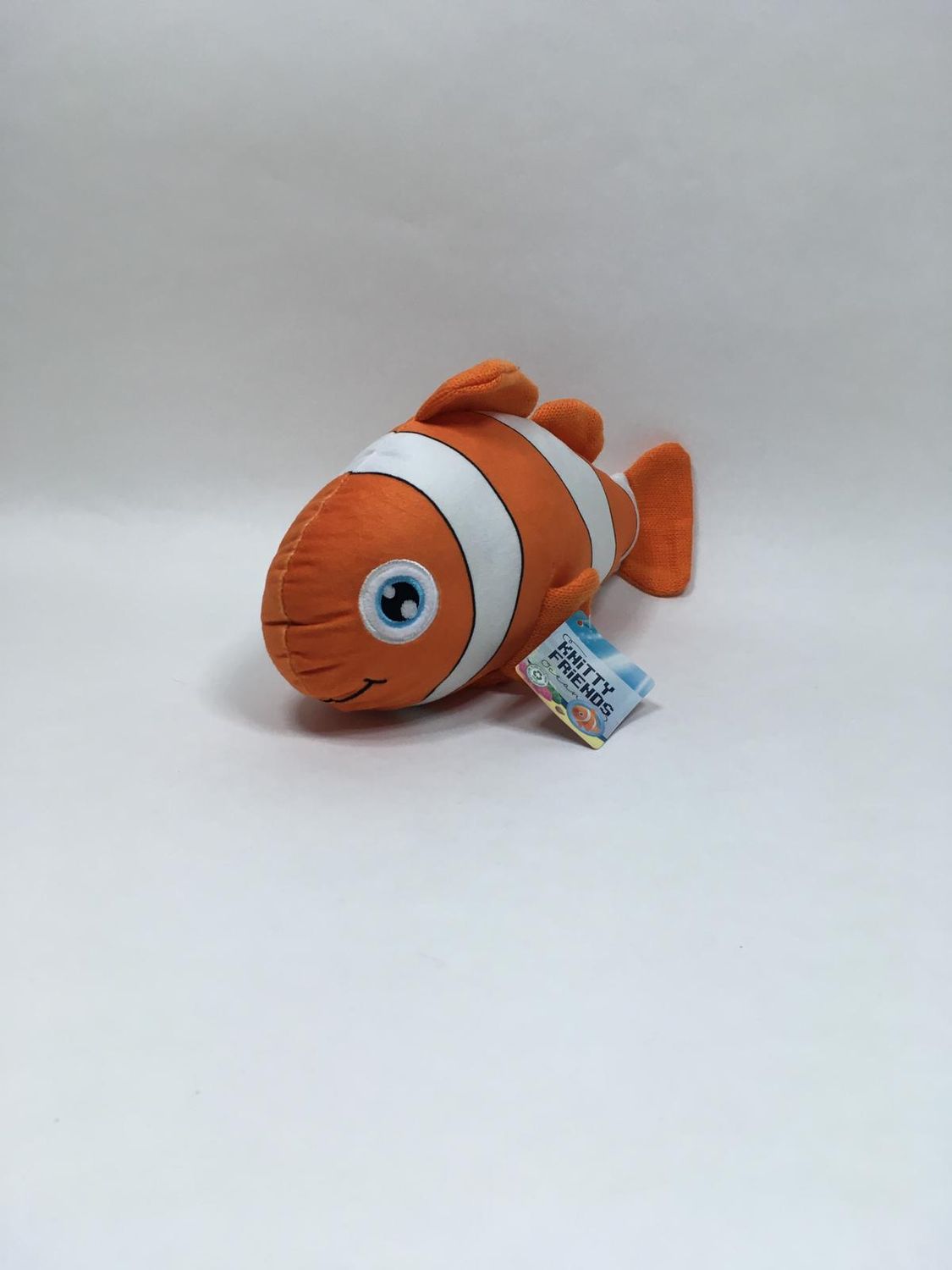 Fisch Knitty Friends liegend 33 cm Neuwertig mit Etikett
