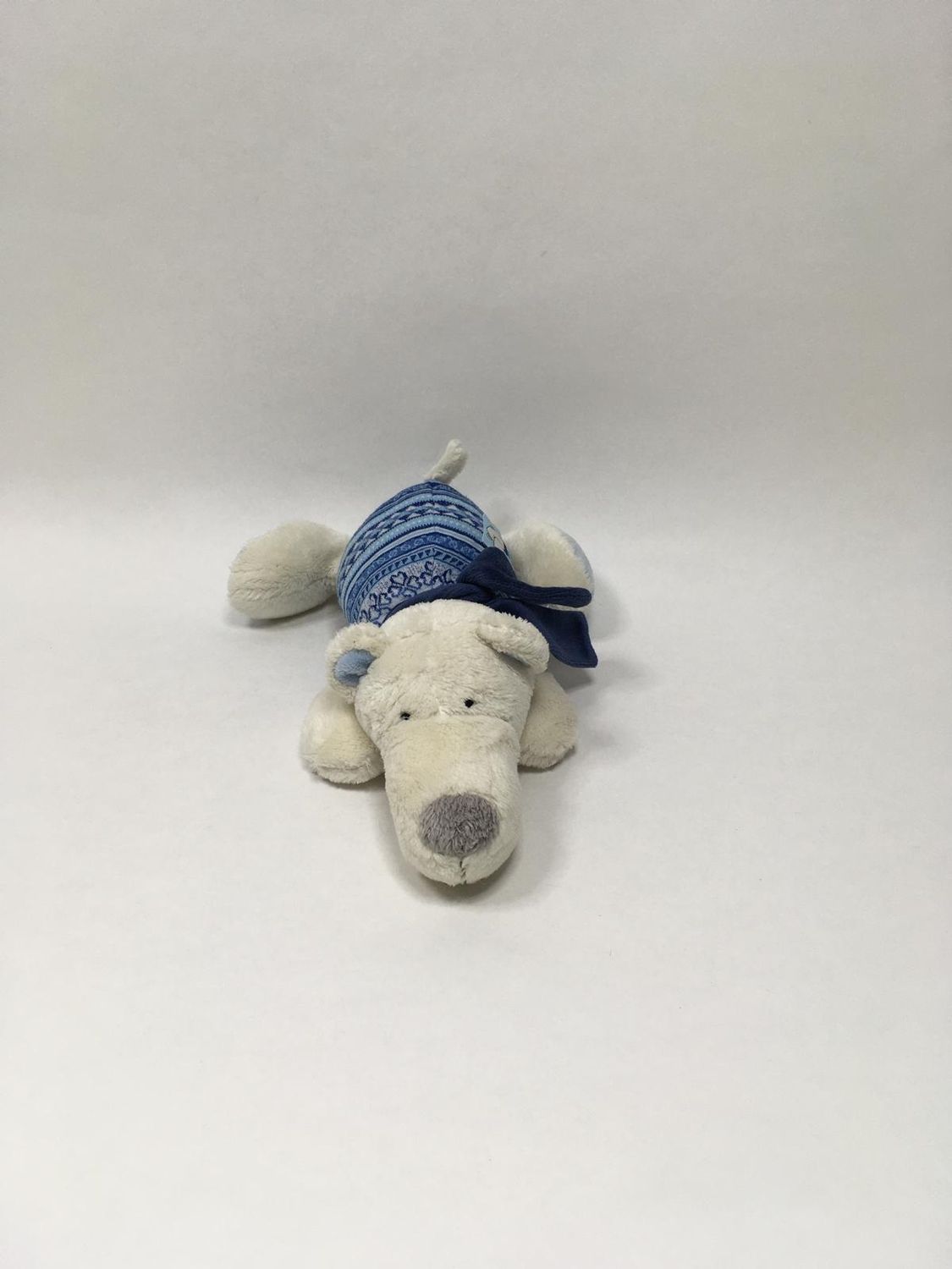 Eisbär Sigikid liegend 30 cm Sammlerstück