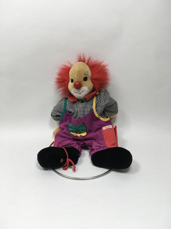 Puppe Clown Sigikid stehend 38 cm Sammlerstück