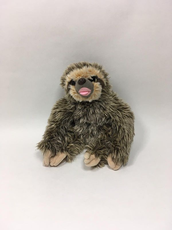 Faultier Heunec sitzend 25 cm Sammlerstück