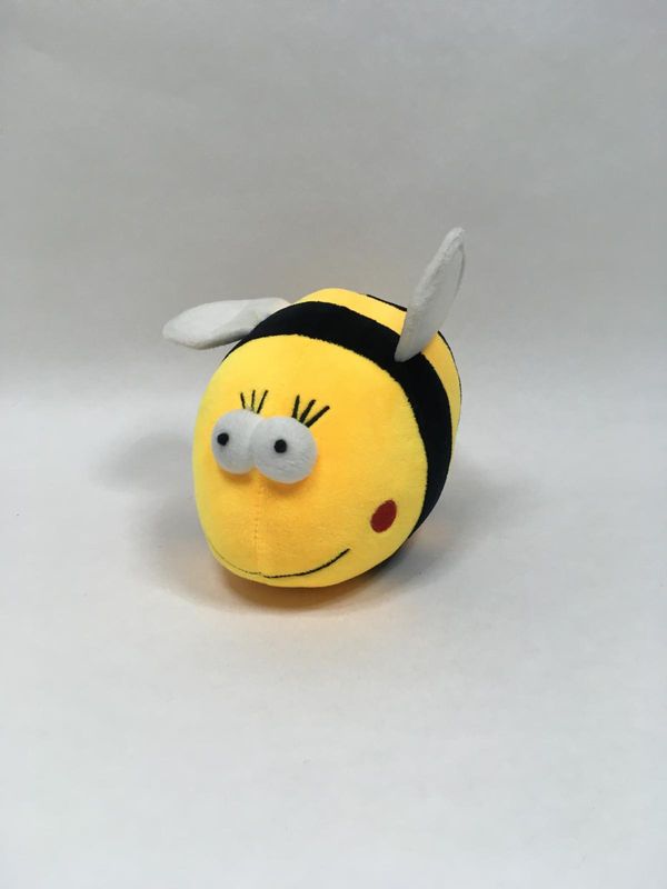 Hummel, Biene, Wespe Knuffel liegend 18 cm selten