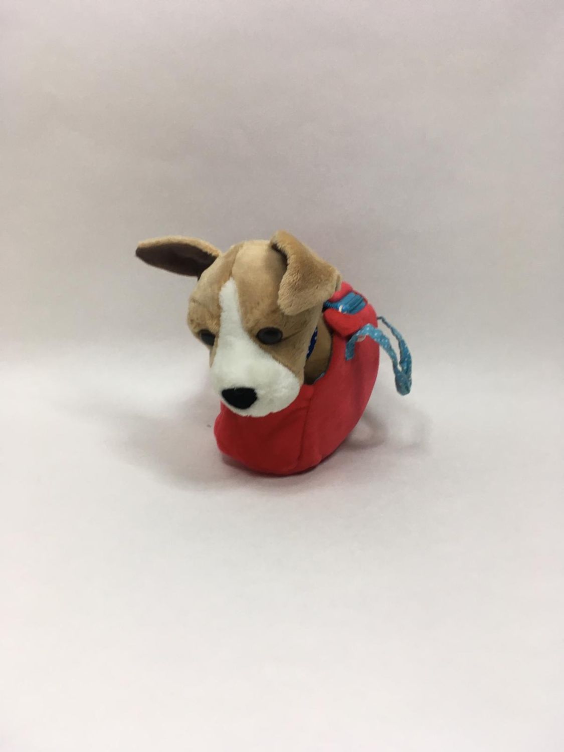 Hund Chihuahua Timo mit Tasche Die Spiegelburg stehend 20 cm Sammlerstück