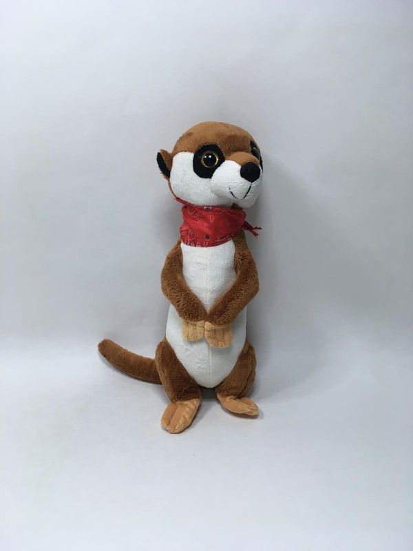 Erdmännchen Rasehorn stehend 40 cm Sammlerstück