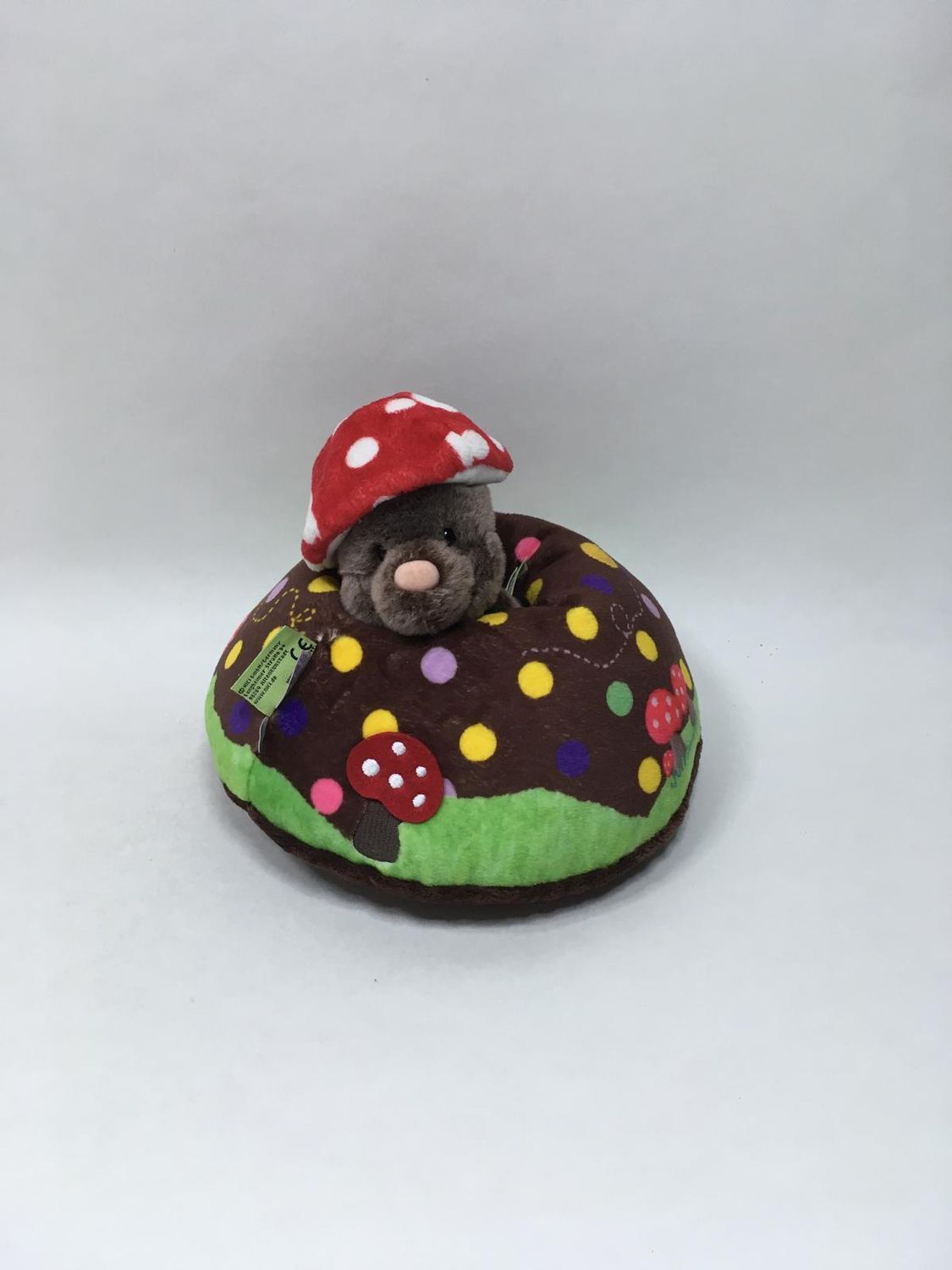 Nici Forest Friends Kuschel- und Spielkissen Maulwurf und Erdhügel liegend 20 selten